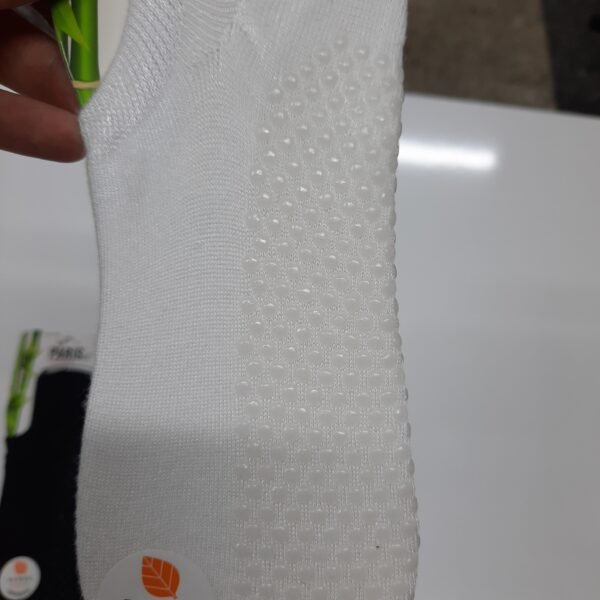 Uluyağmur Silikon tabanlı Kadın Sneaker Çorap - Görsel 3