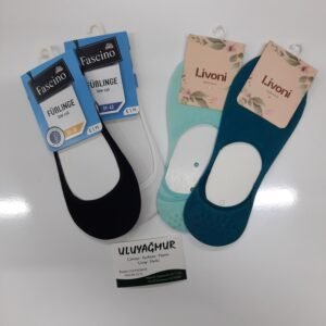 Livoni Pamuklu Kadın Babet Çorabı
